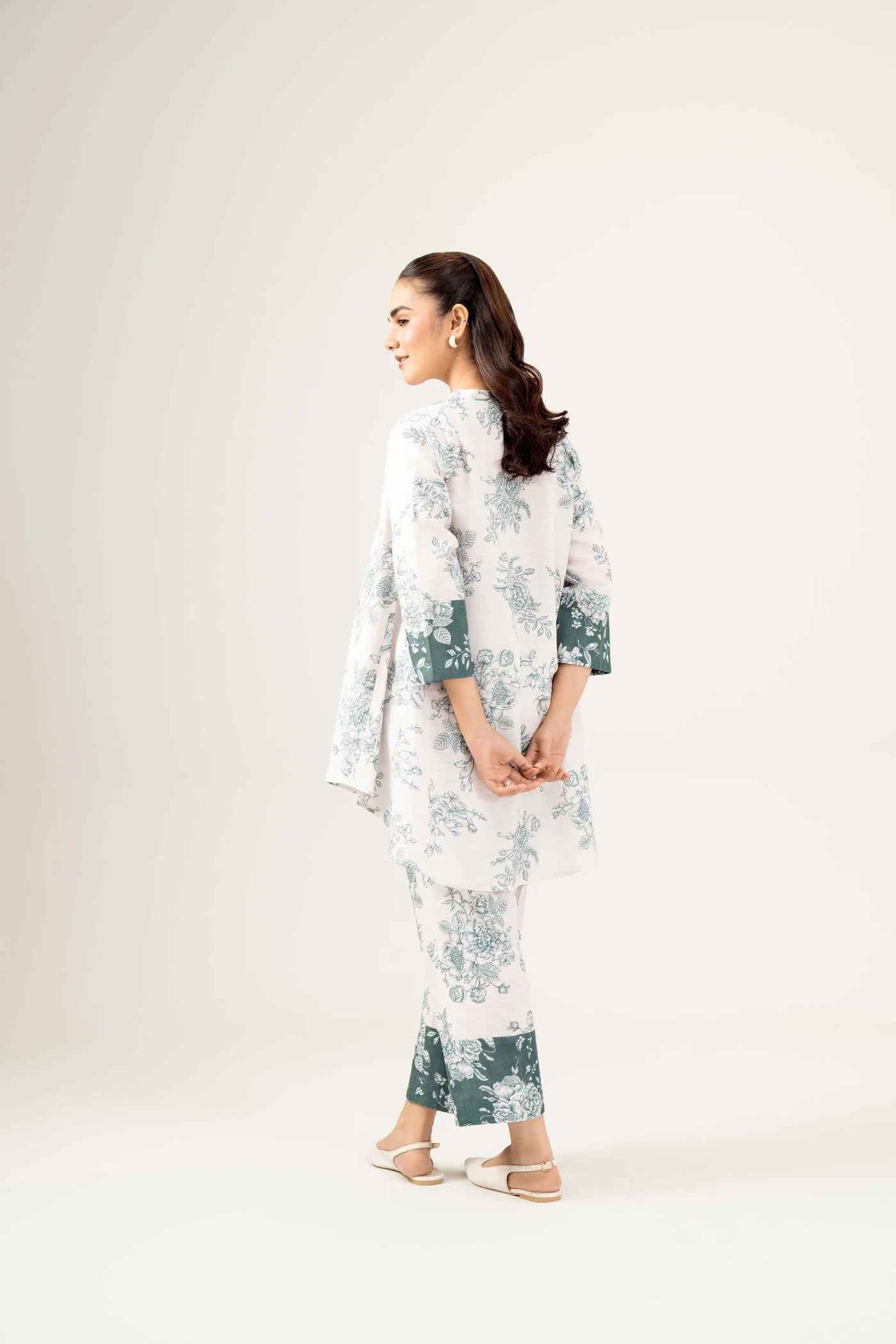 2 Piece - Printed Suit