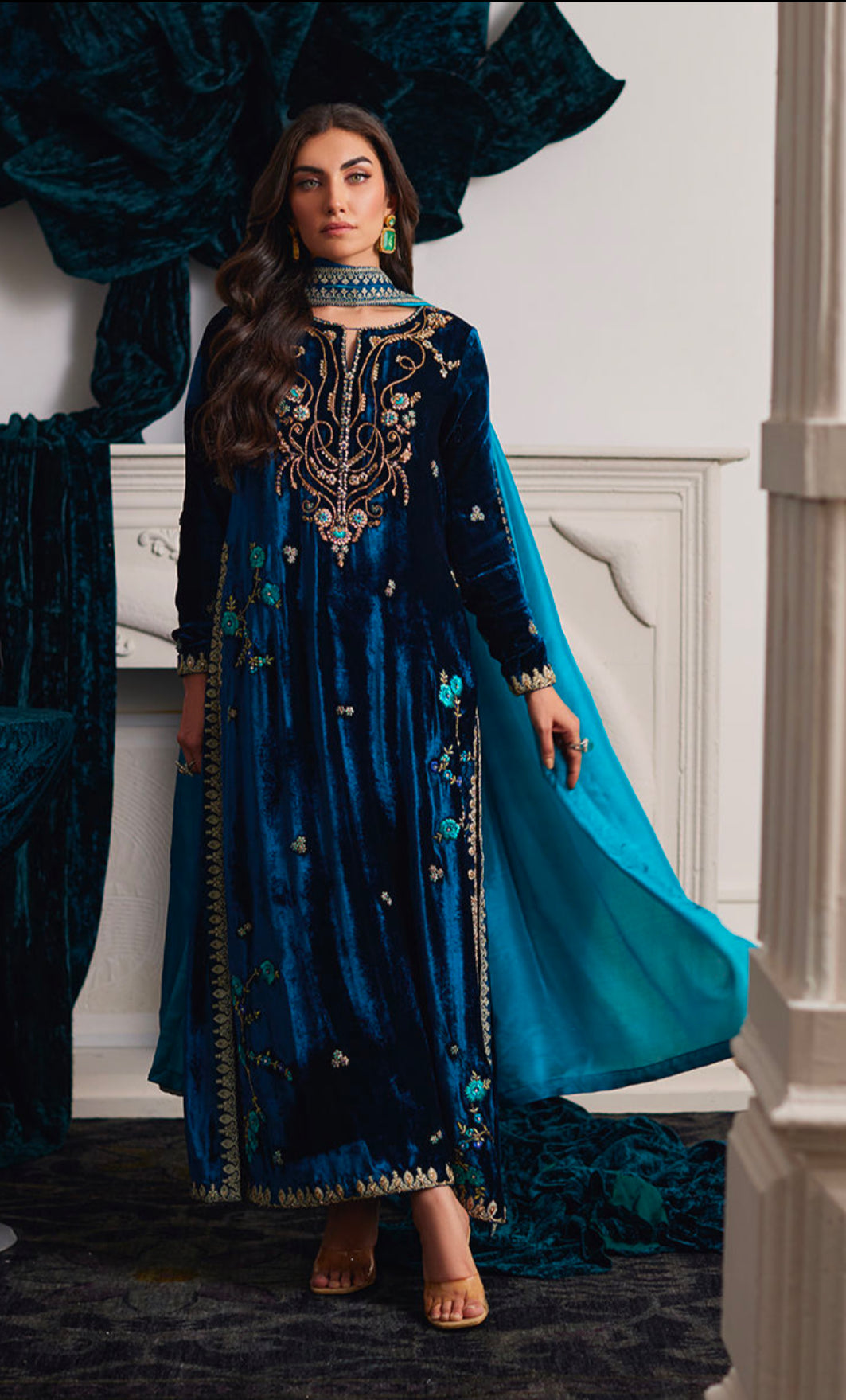 DIO SHIRT AND DUPATTA