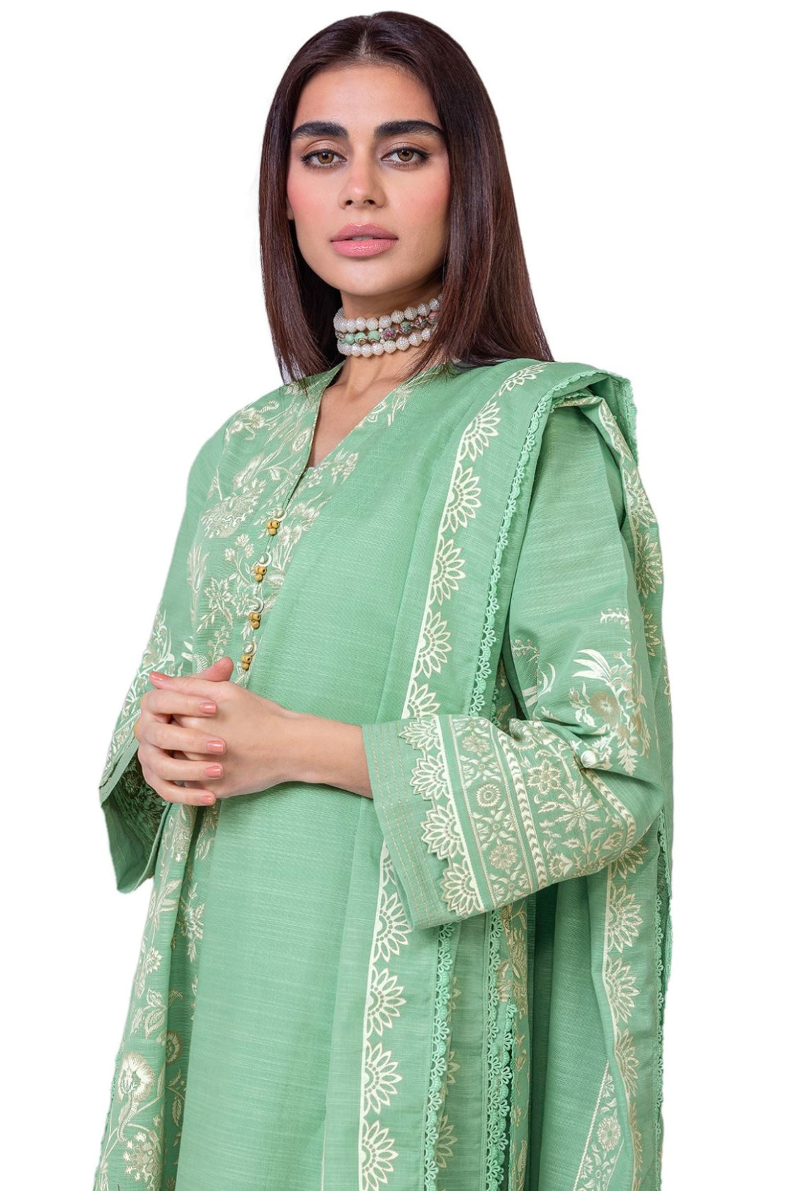 Printed | Khaddar Tailored 3 Piece