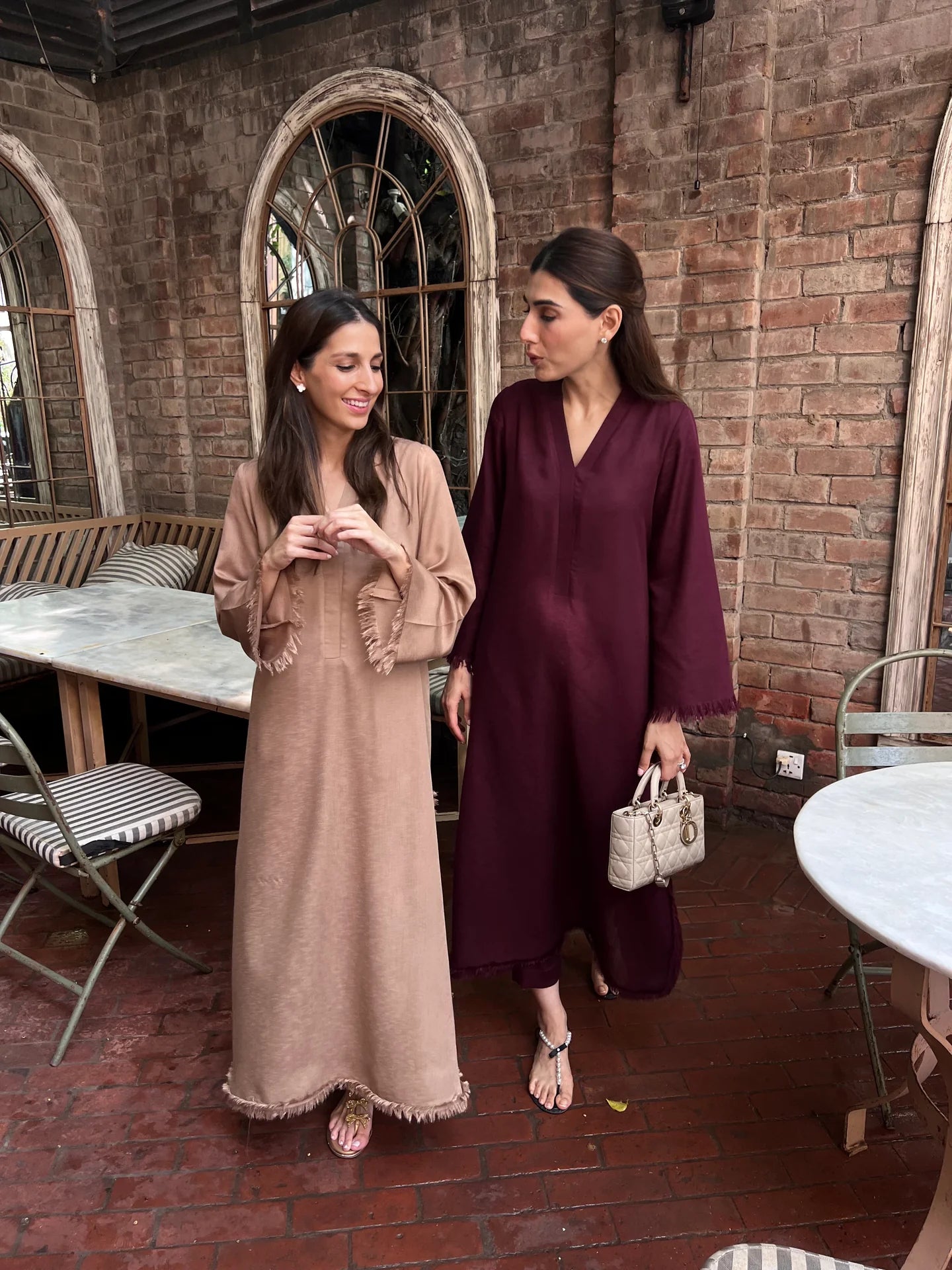 BEIGE DHAAGA SET