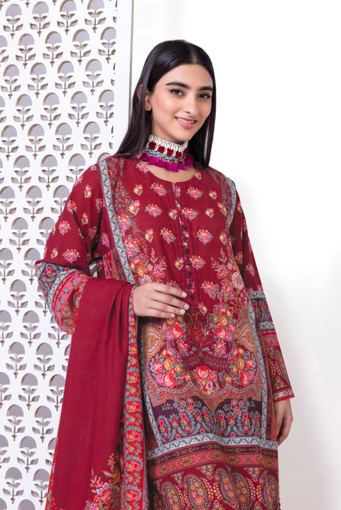 Printed | Khaddar Tailored 3 Piece