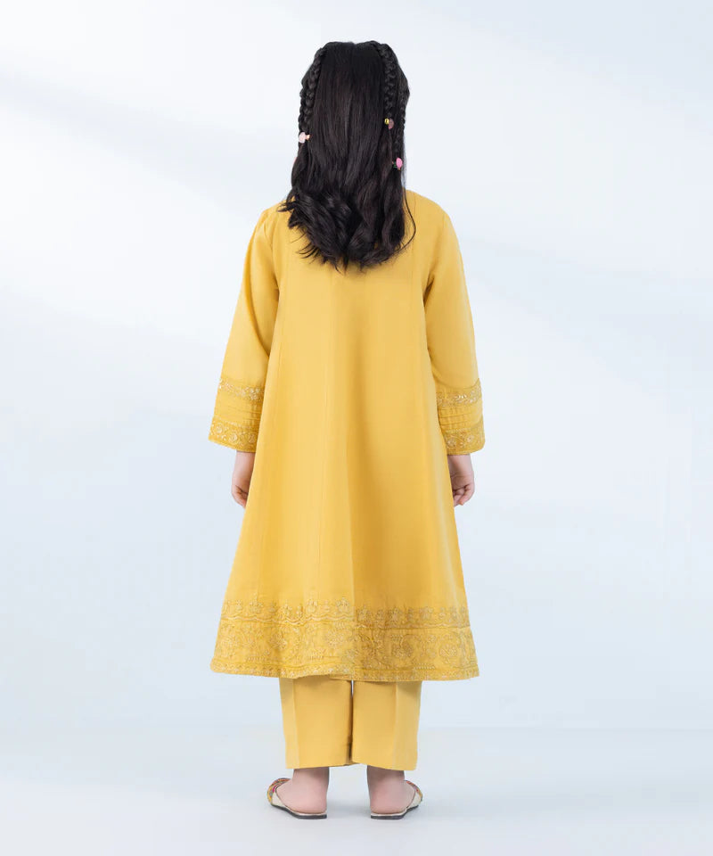 2 PIECE - EMBROIDERED KARANDI SUIT