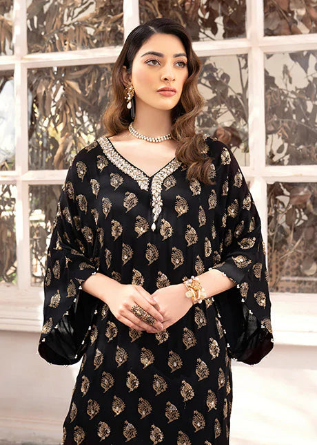 Dahlia - The Spring Edit -Black & Gold