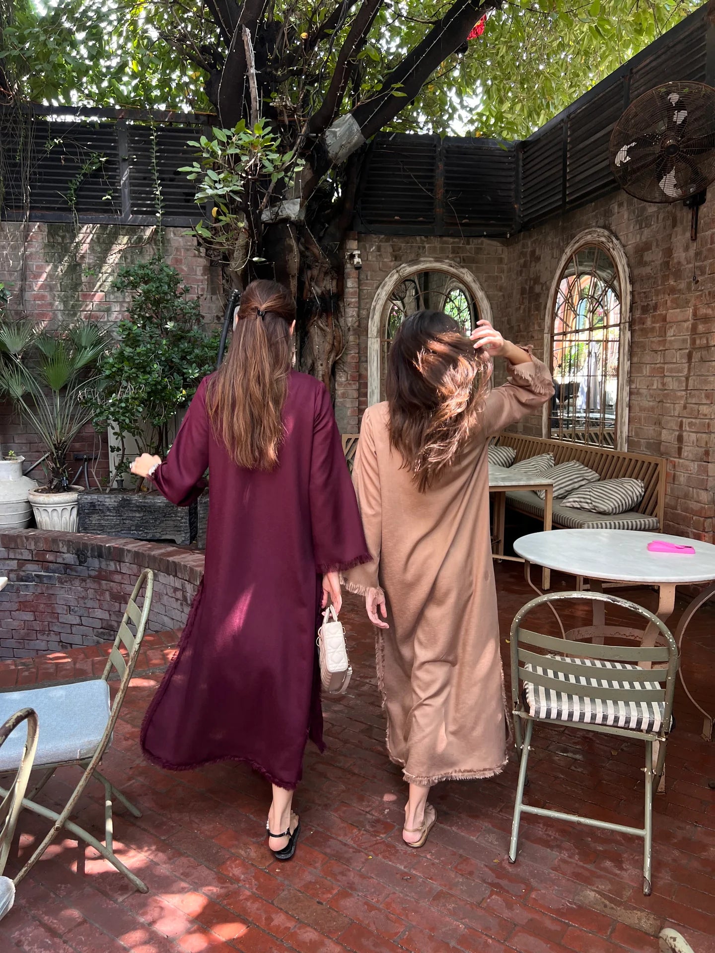 BURGUNDY DHAAGA SET