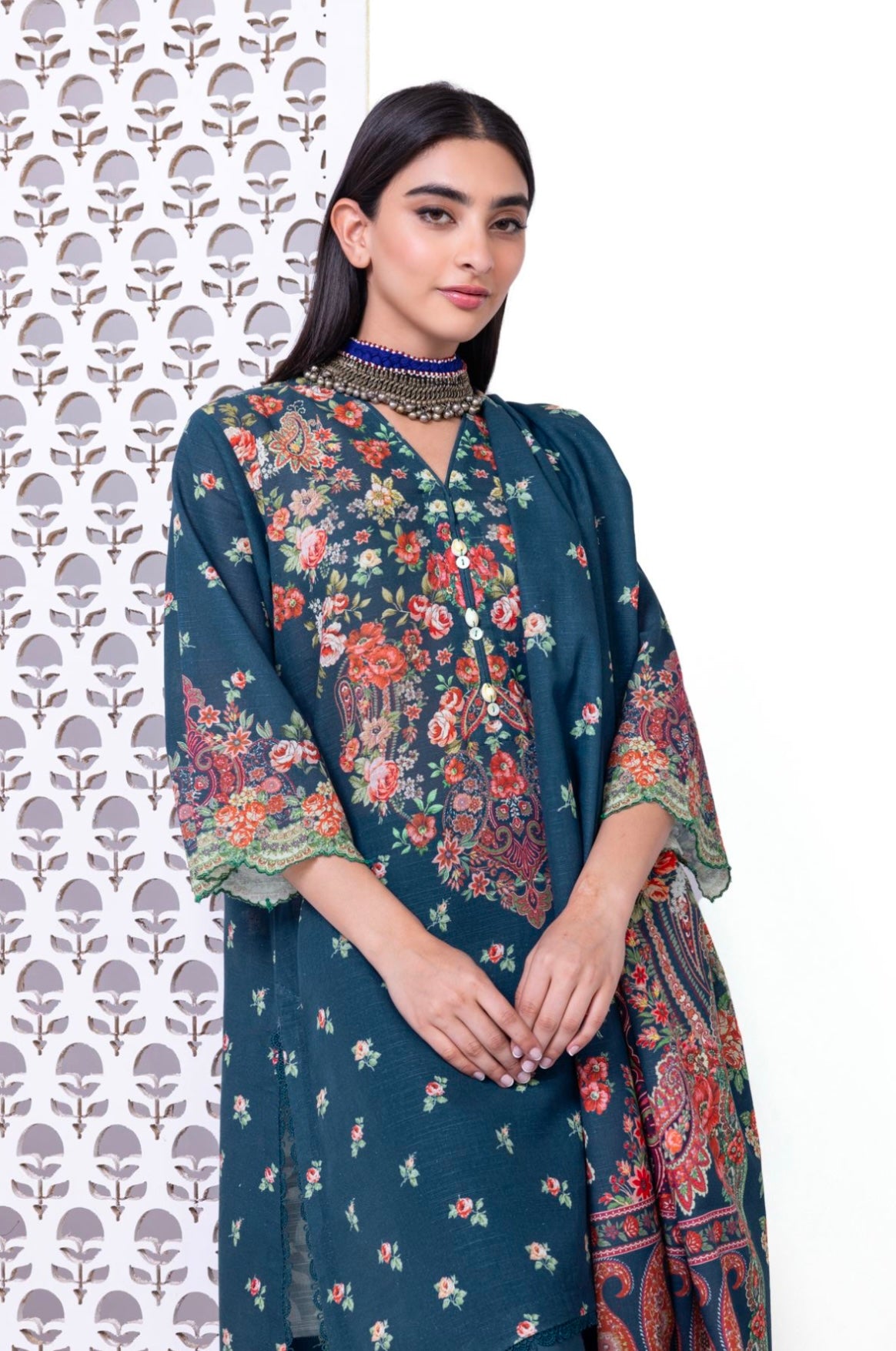 Printed | Khaddar Tailored 3 Piece
