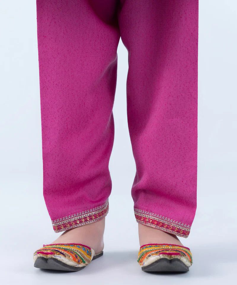 2 PIECE - EMBROIDERED KARANDI SUIT