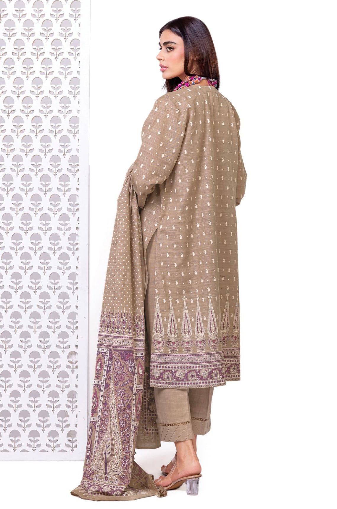 Printed | Khaddar Tailored 3 Piece