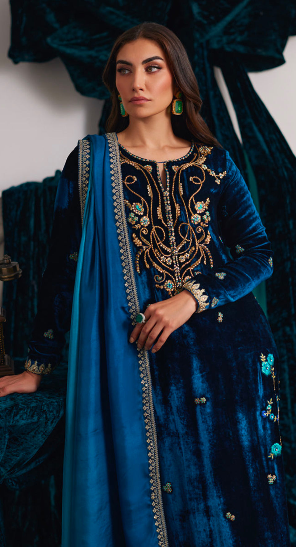 DIO SHIRT AND DUPATTA