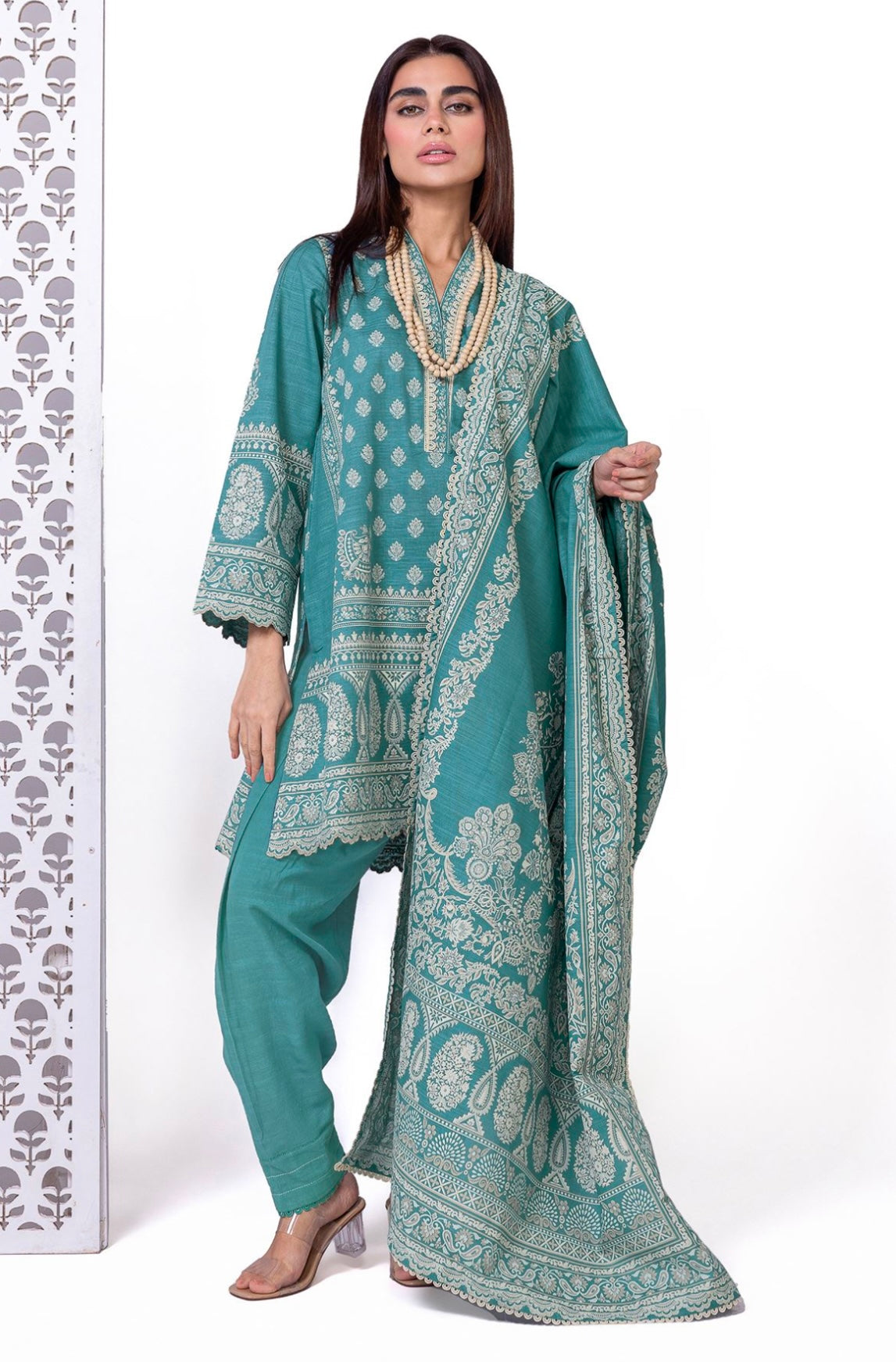 Printed | Khaddar Tailored 3 Piece