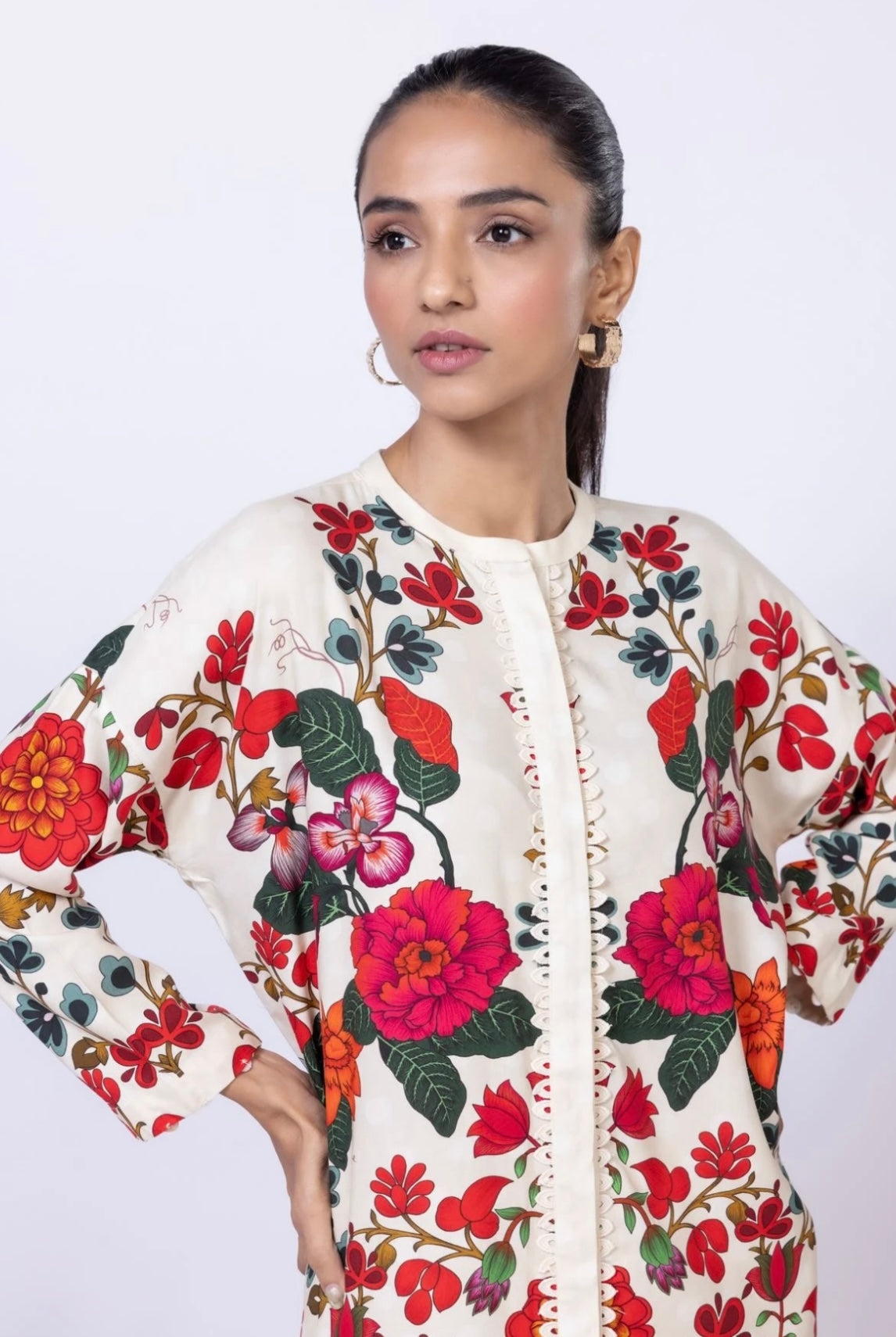 Printed | Marina Twill
Kurta