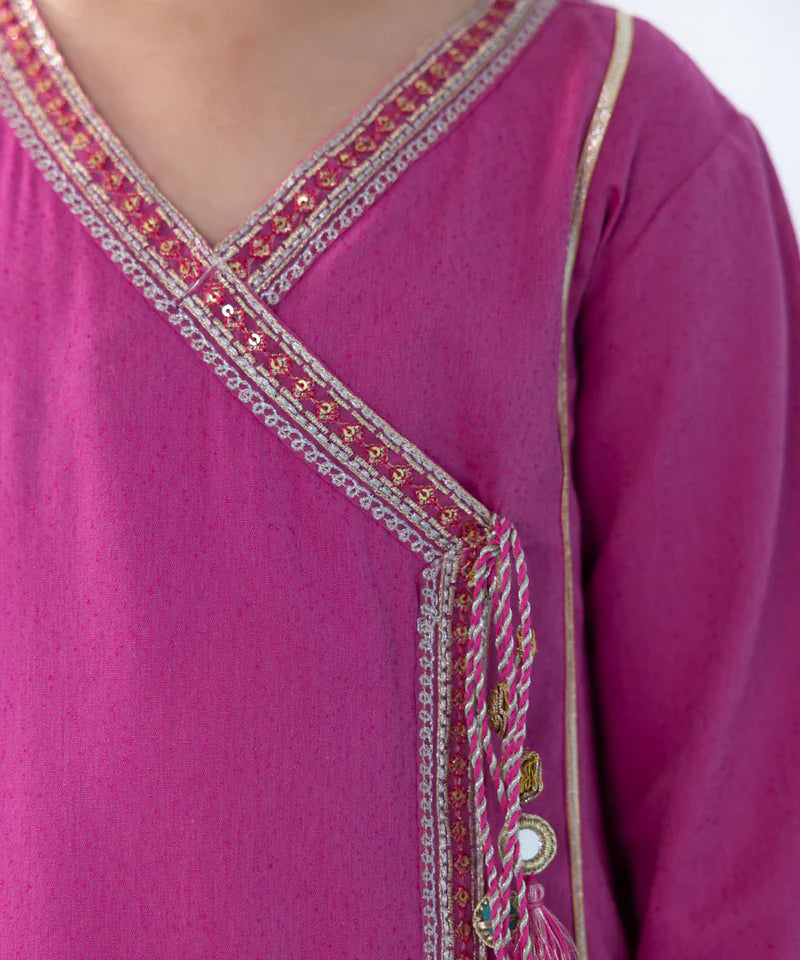 2 PIECE - EMBROIDERED KARANDI SUIT