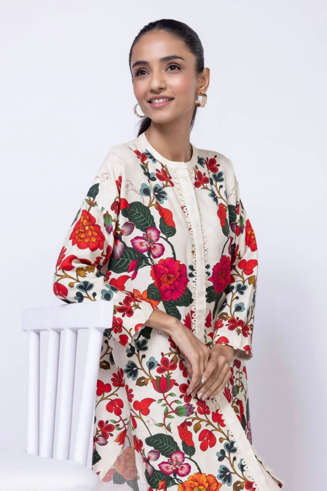 Printed | Marina Twill
Kurta