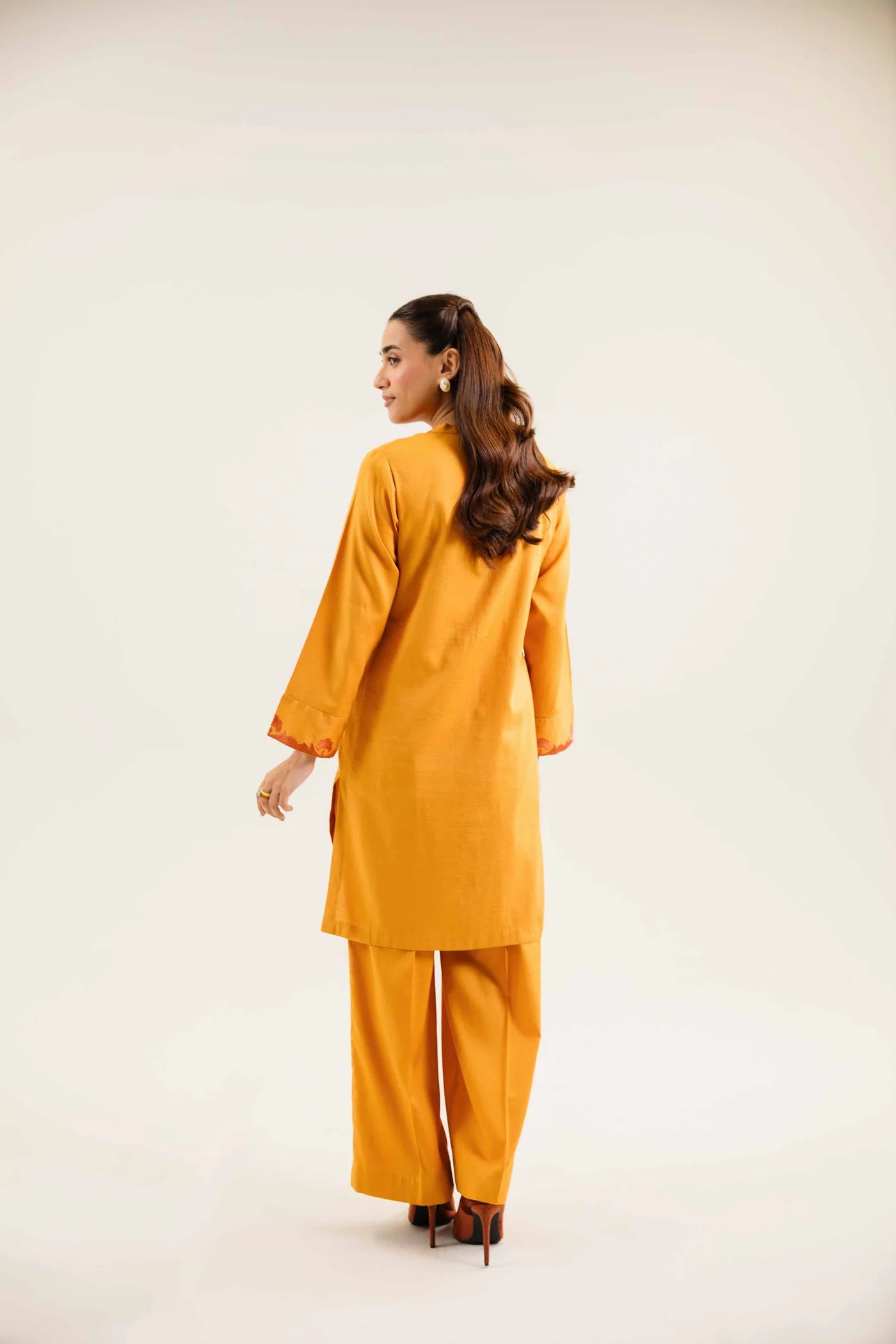 2 Piece - Embroidered Suit