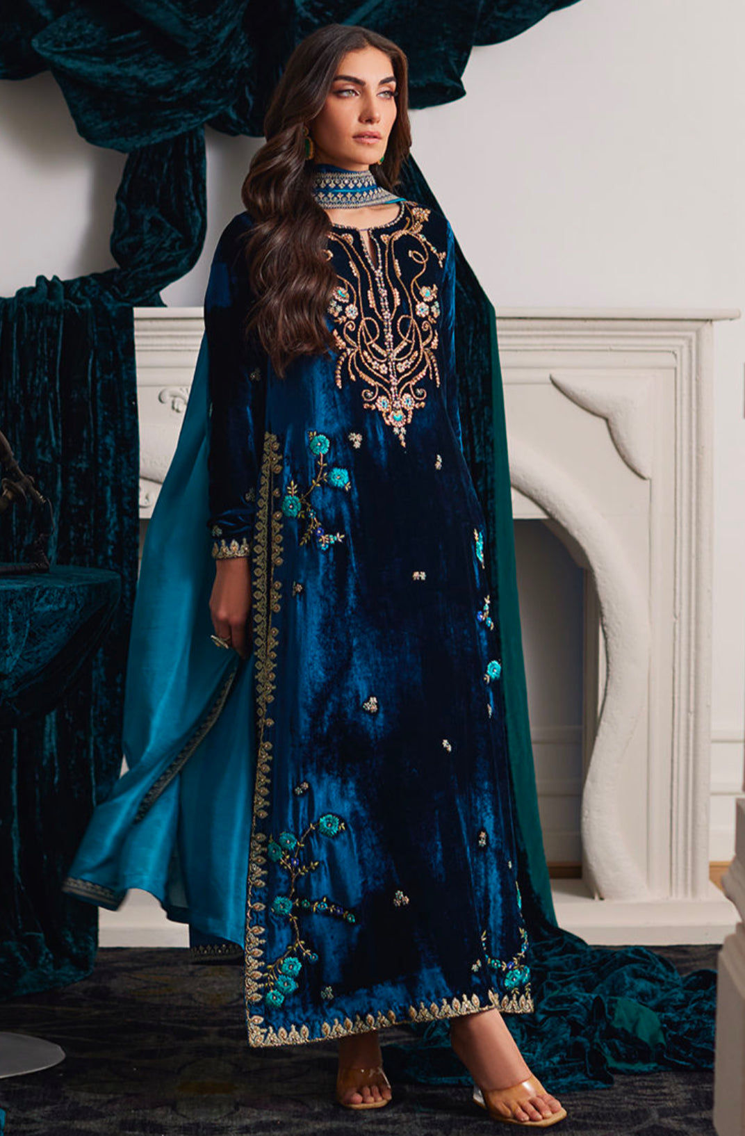 DIO SHIRT AND DUPATTA