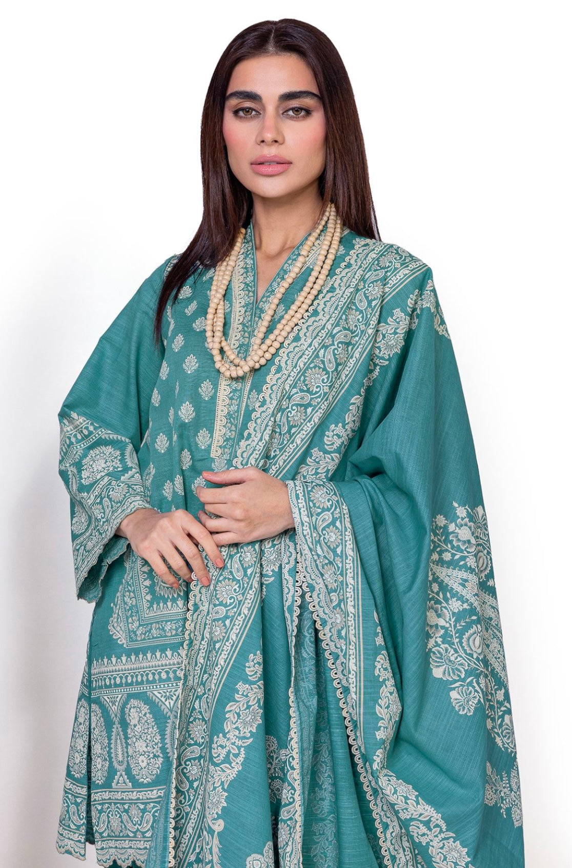 Printed | Khaddar Tailored 3 Piece