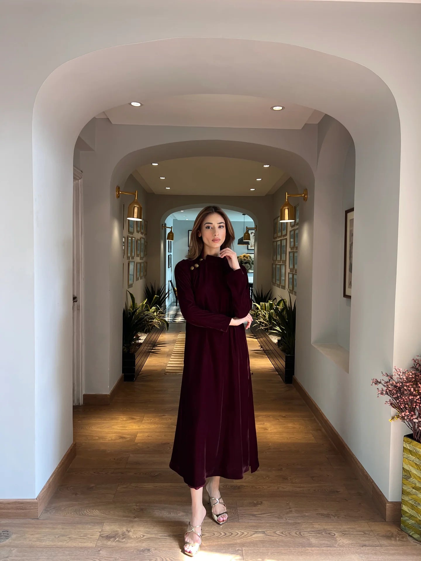 BURGUNDY VIVI TUNIC