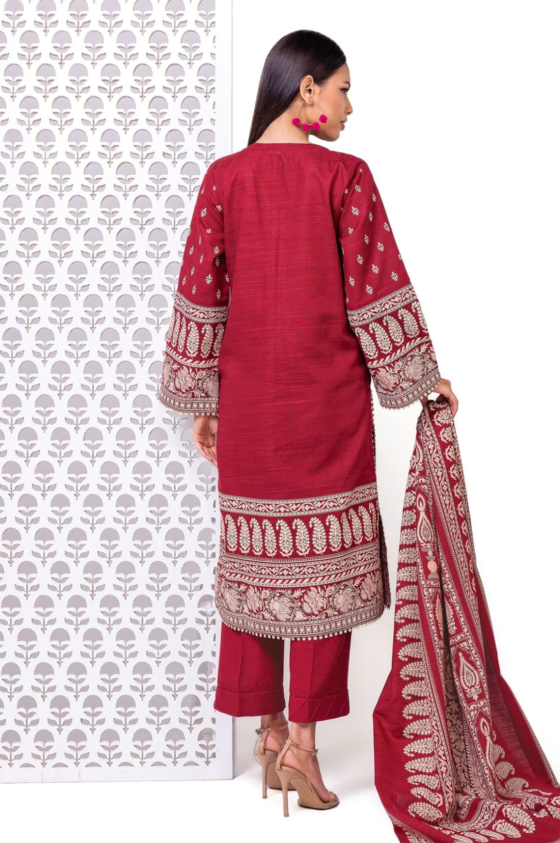 Printed | Khaddar Tailored 3 Piece