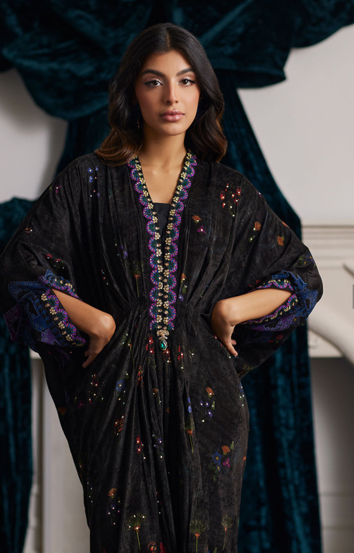 DIMA VELVET KAFTAN
