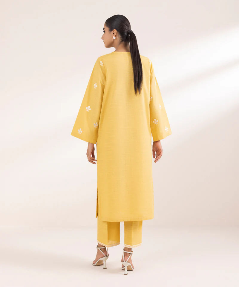 EMBROIDERED KHADDAR SHIRT