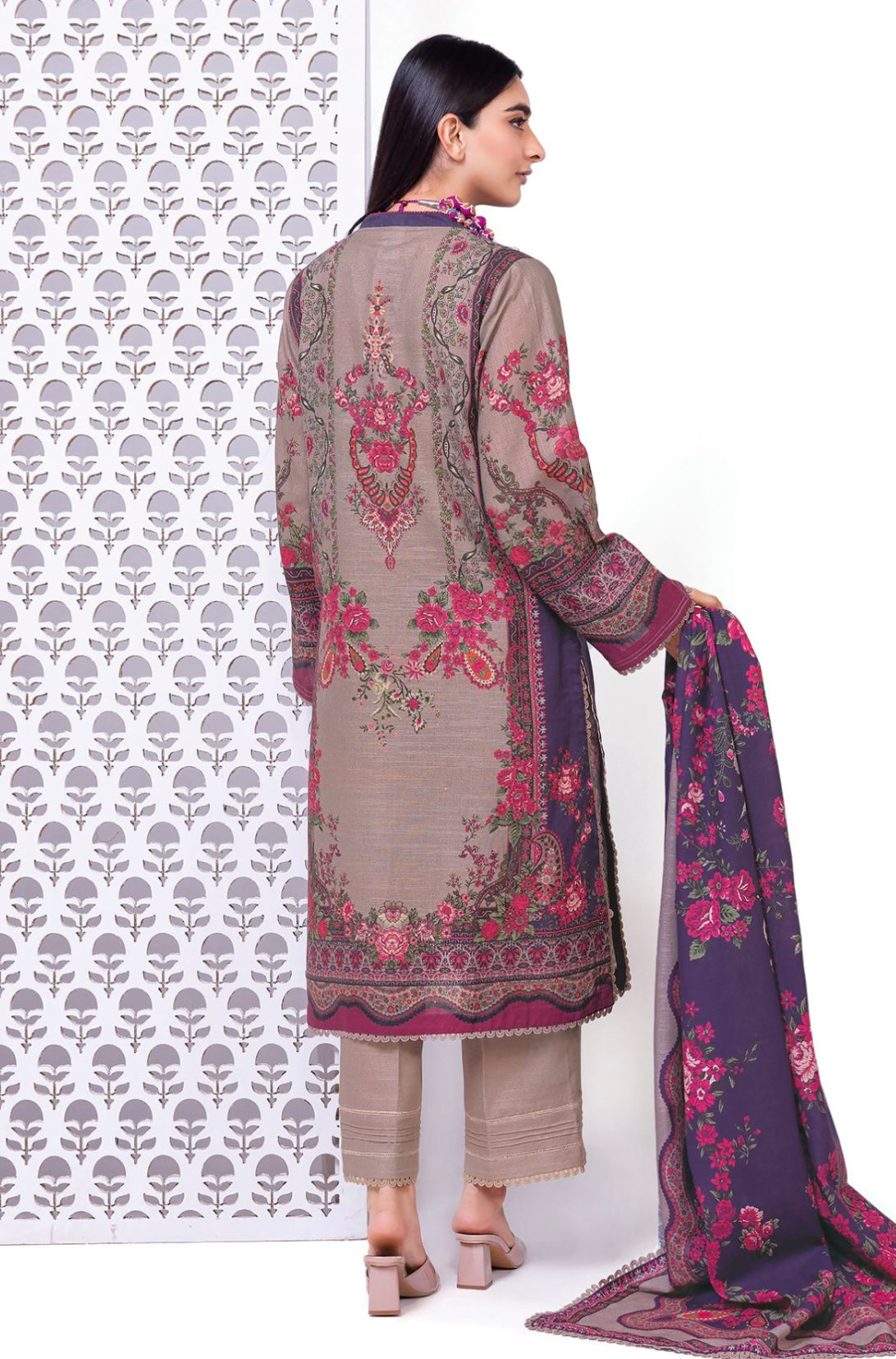 Printed | Khaddar Tailored 3 Piece