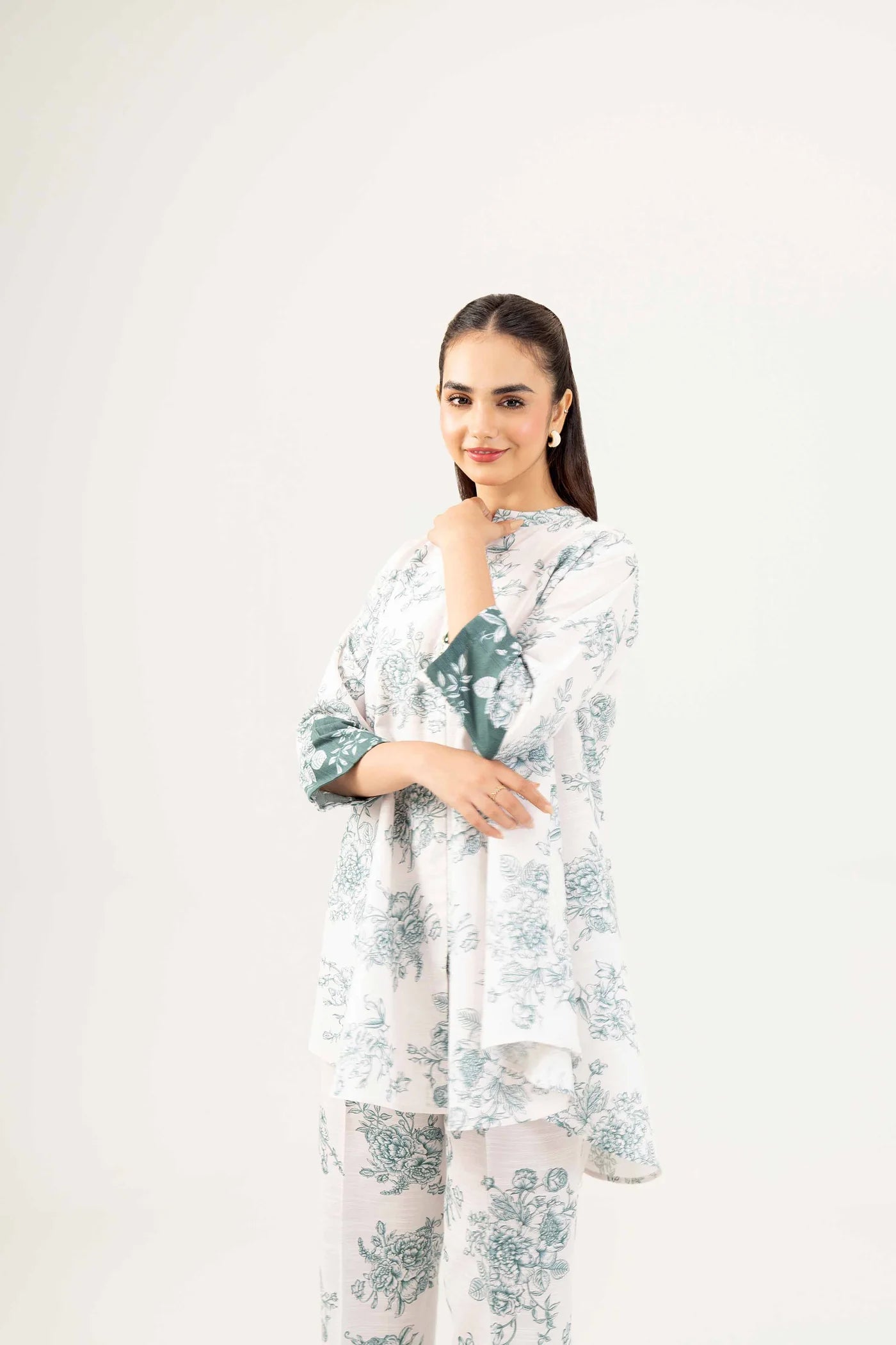 2 Piece - Printed Suit