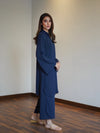 NAVY OAK TUNIC WITH TULIP PANTS