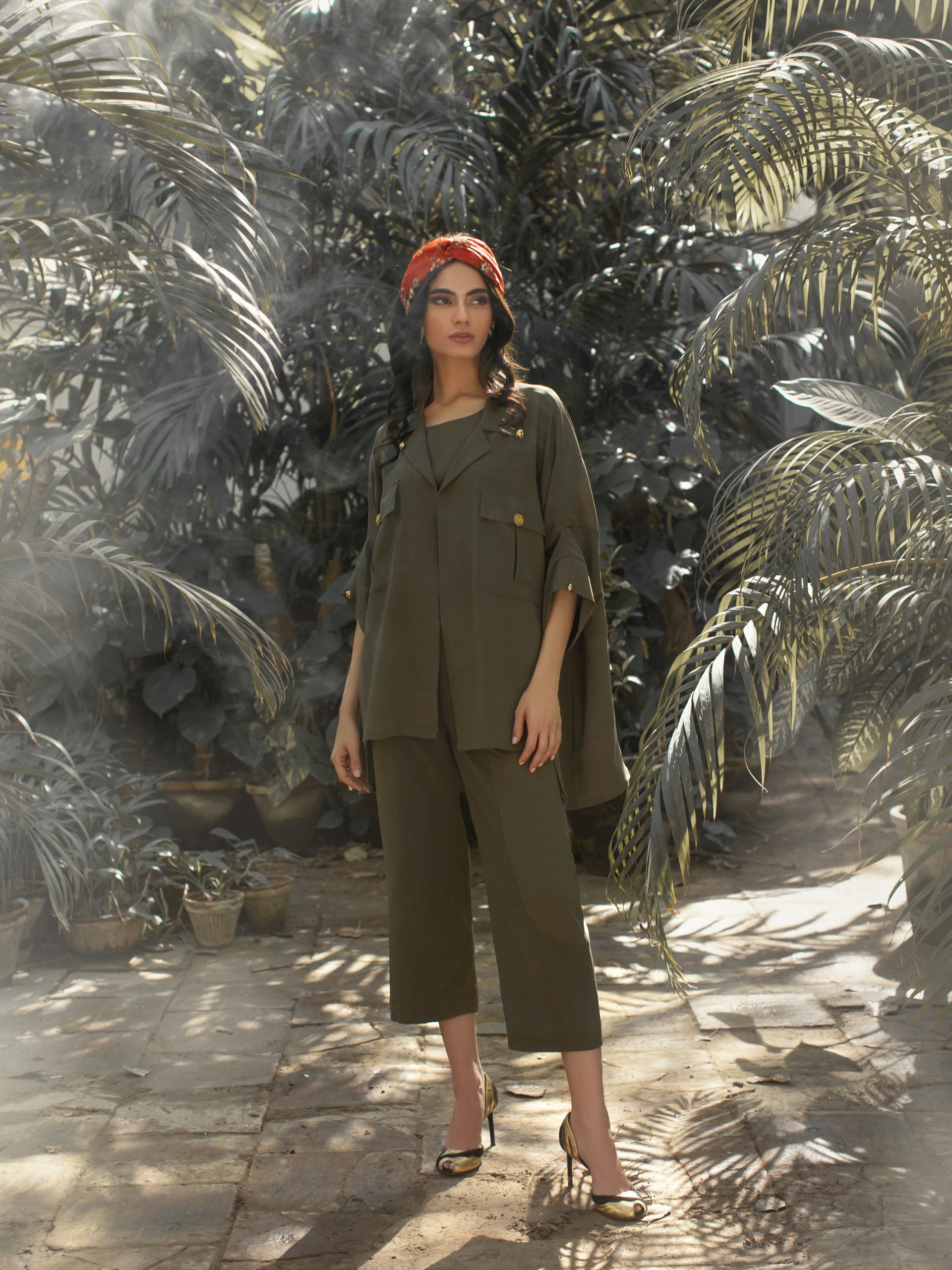 LINA - OLIVE GREEN