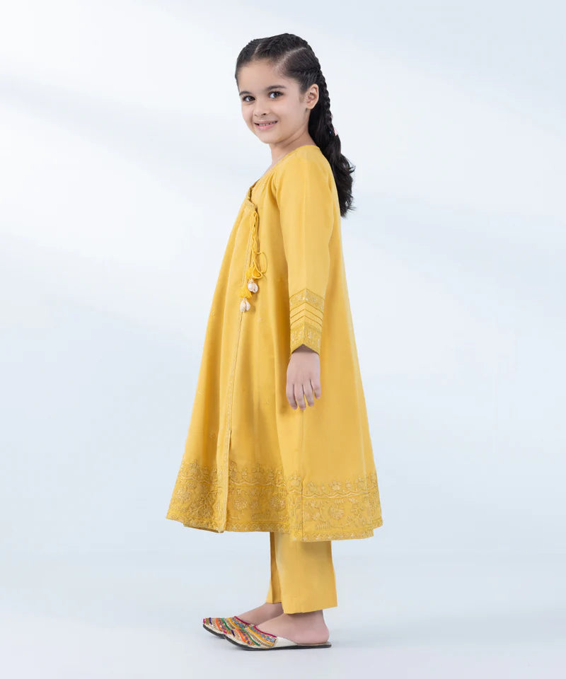 2 PIECE - EMBROIDERED KARANDI SUIT