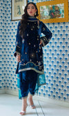 LUJAIN NAVY SHIRT AND DUPATTA