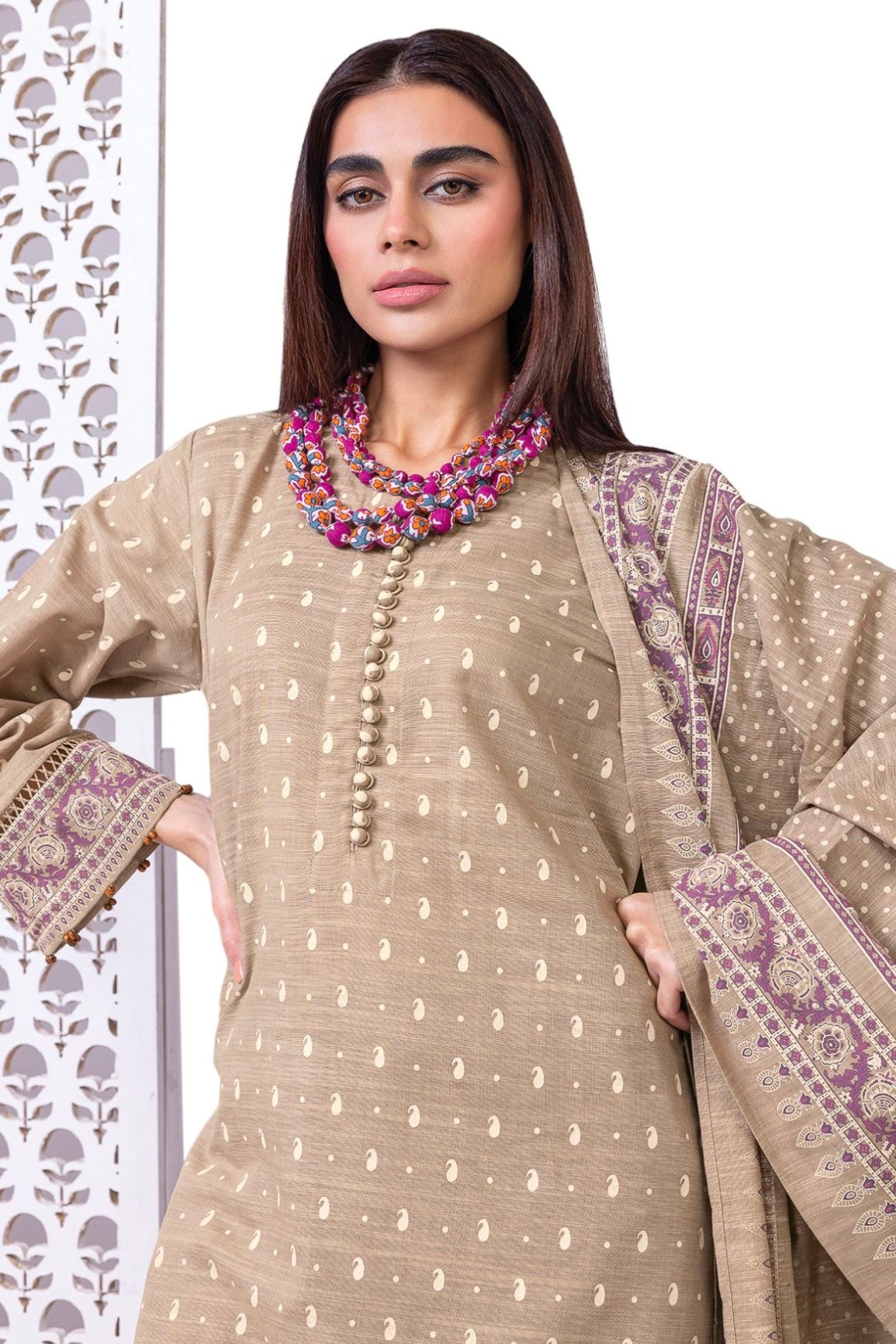 Printed | Khaddar Tailored 3 Piece