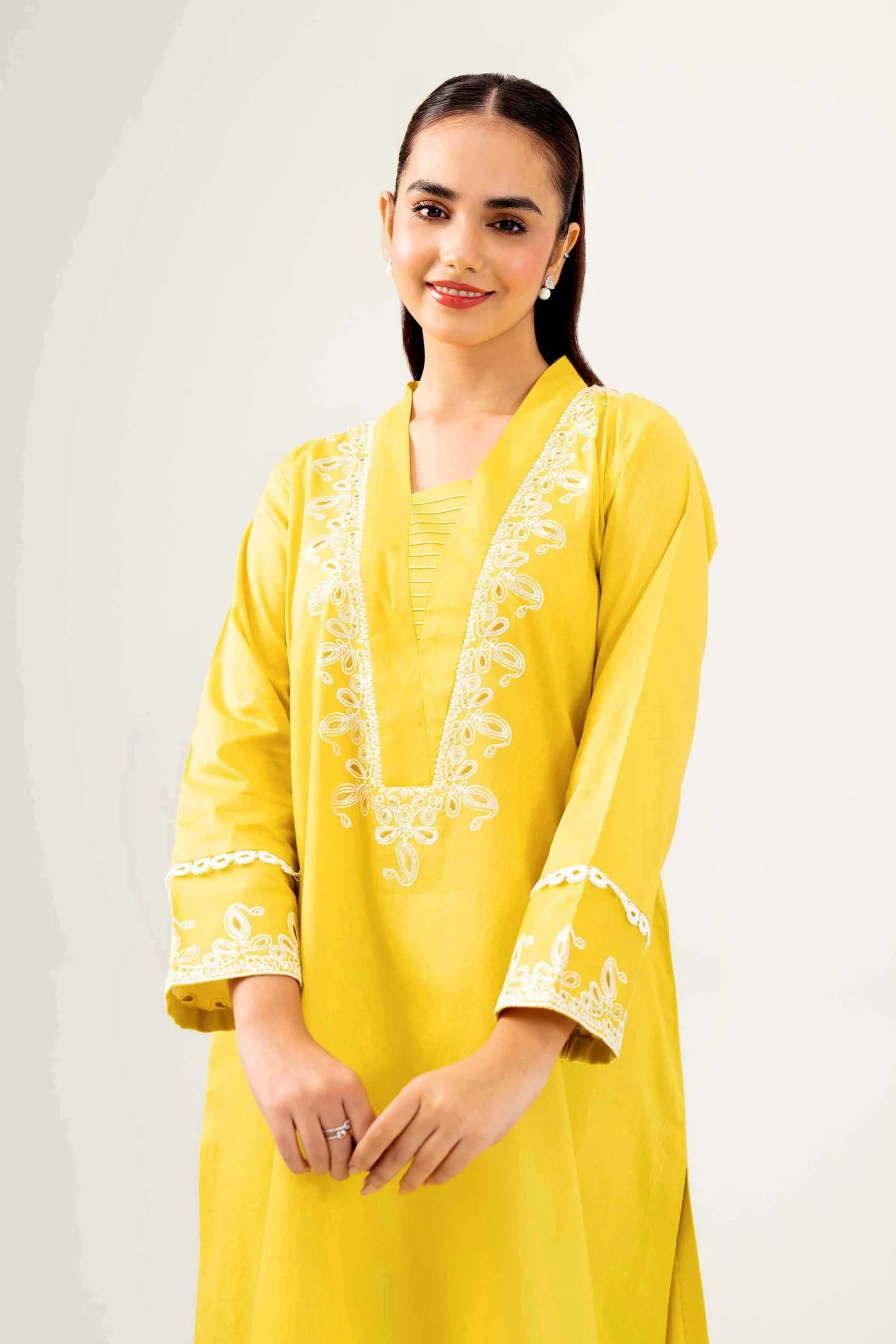 2 Piece - Embroidered Suit