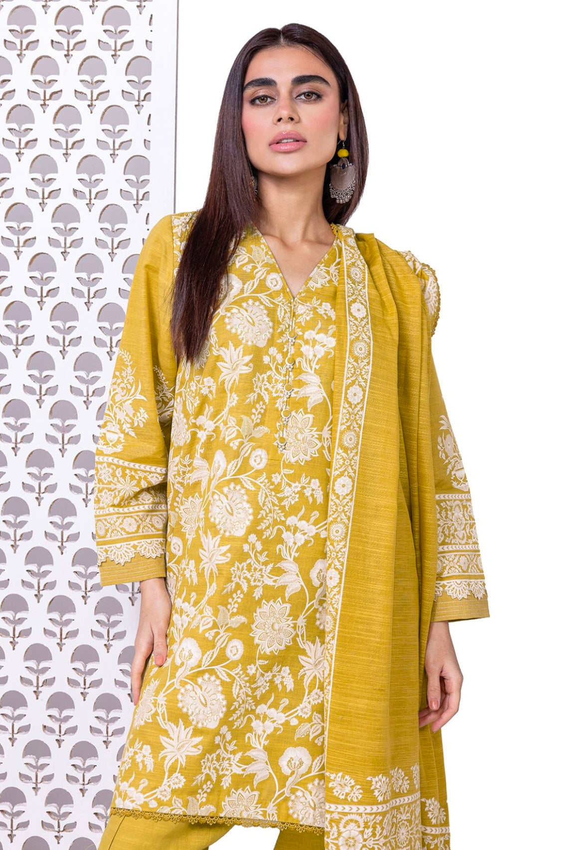 Printed | Khaddar Tailored 3 Piece