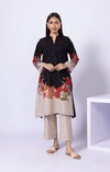 Printed khaddar Kurta
