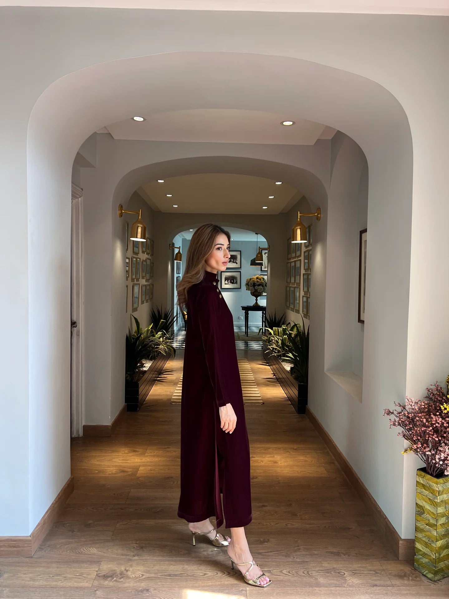 BURGUNDY VIVI TUNIC