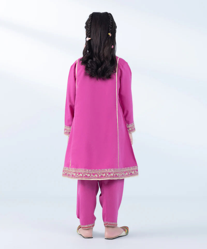 2 PIECE - EMBROIDERED KARANDI SUIT