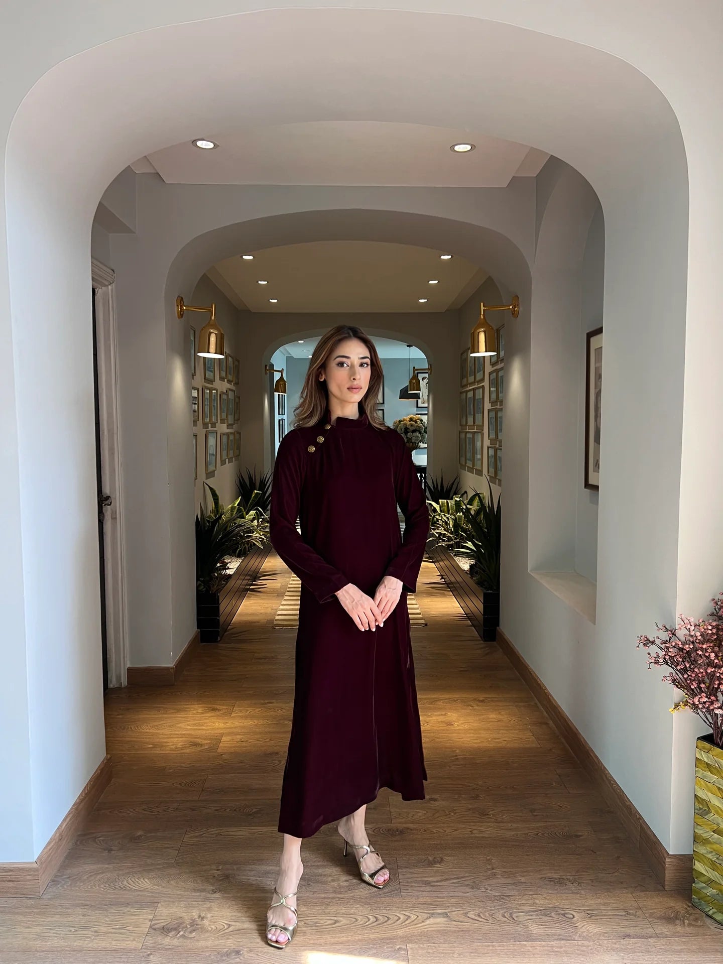 BURGUNDY VIVI TUNIC