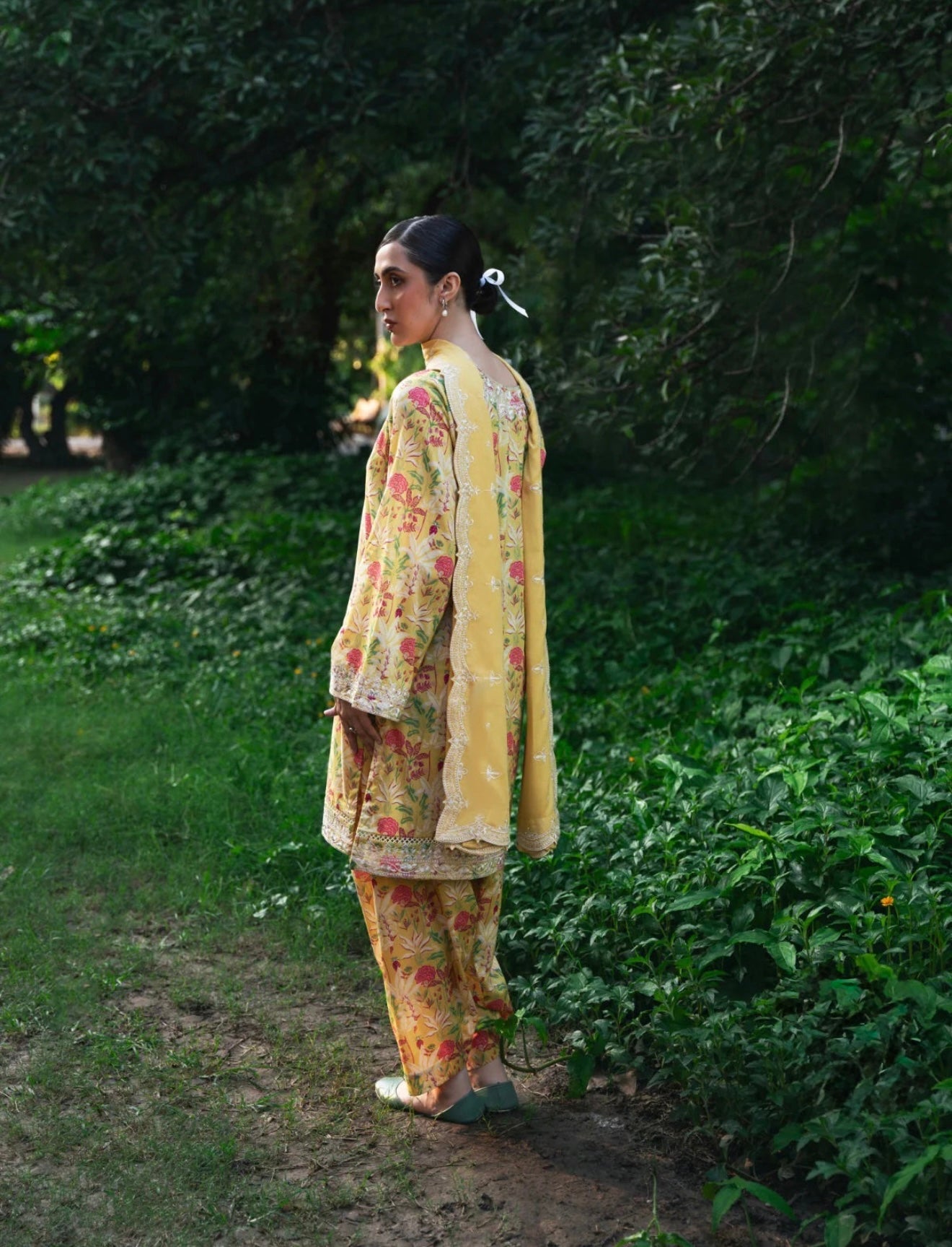 Unstitched) 2 Piece - Digital Printed Cambric Suit FF-2205
