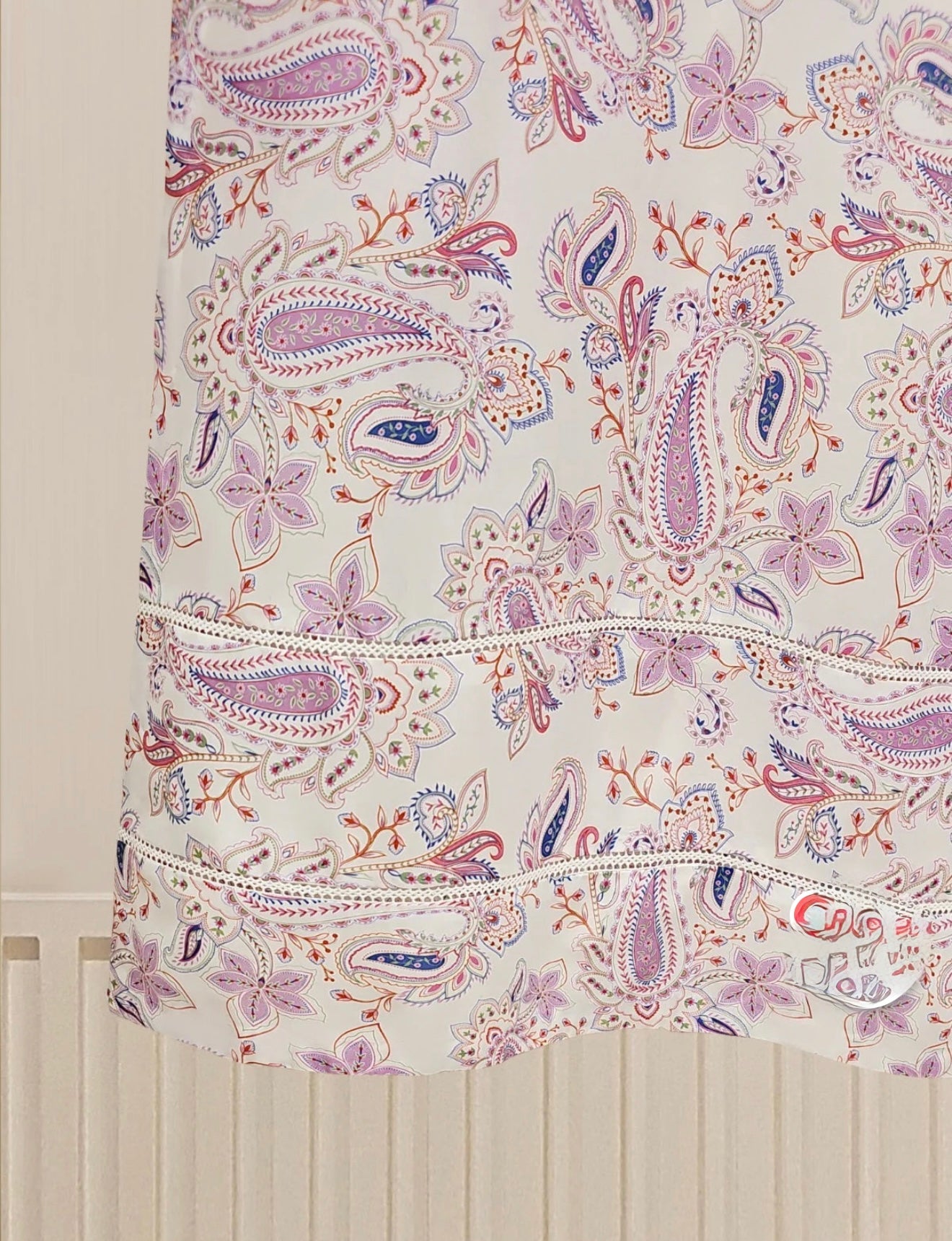 (Unstitched) Digital Printed Embroidered Cambric Shirt KJ-4350